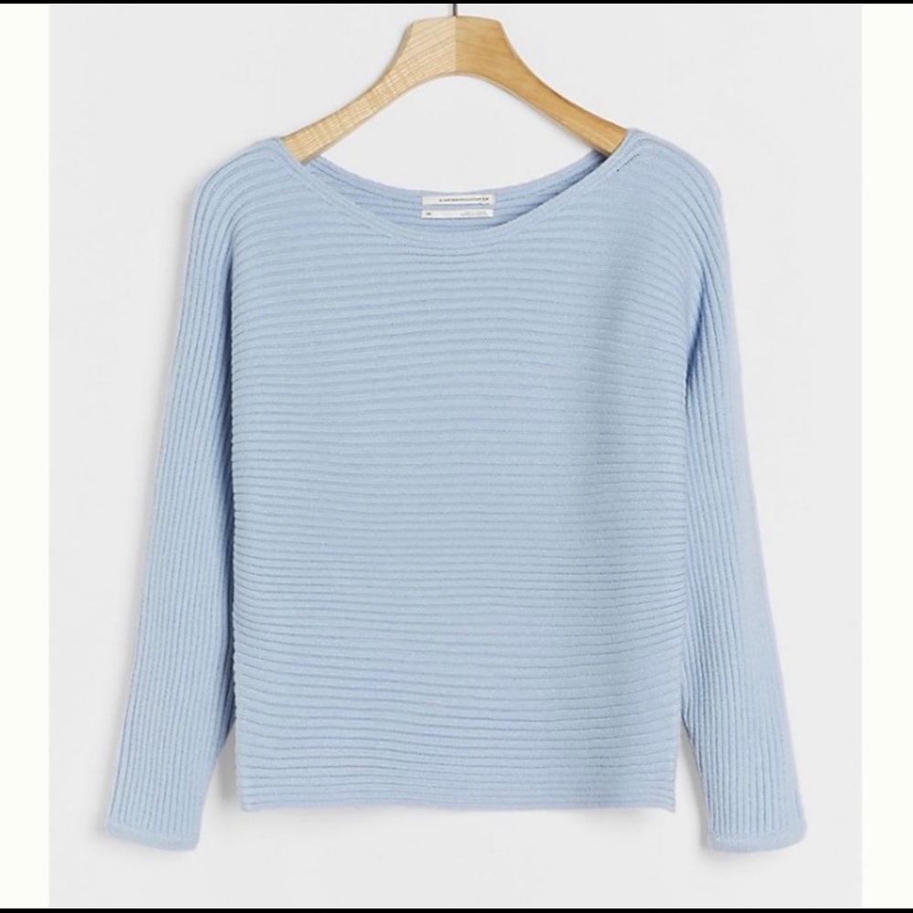 Anthropologie Kendall Cropped Sweater Size 1X